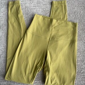Lululemon Green Leggings Sz 4